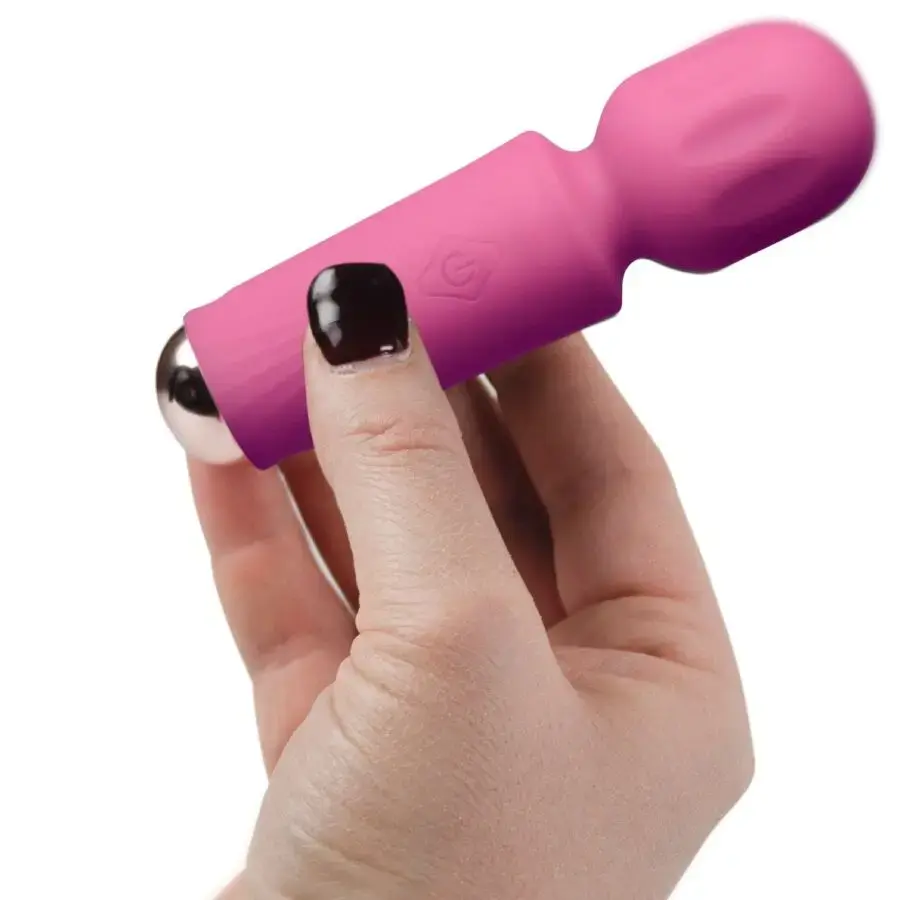 Rocks Off Mini Rechargeable Wand – 16 režīmi Photo 3