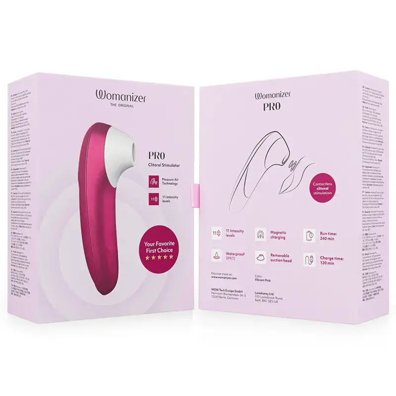 WOMANIZER Pro Vibrant clitoral stimulator Photo 7
