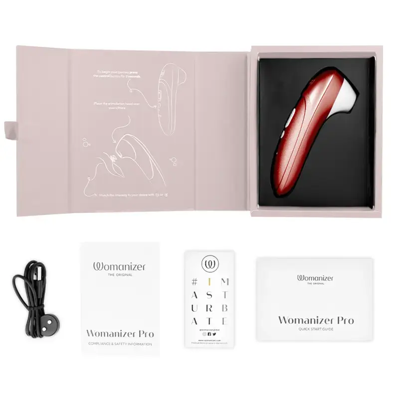 WOMANIZER Pro Vibrant klitora gaisa stimulators Photo 6