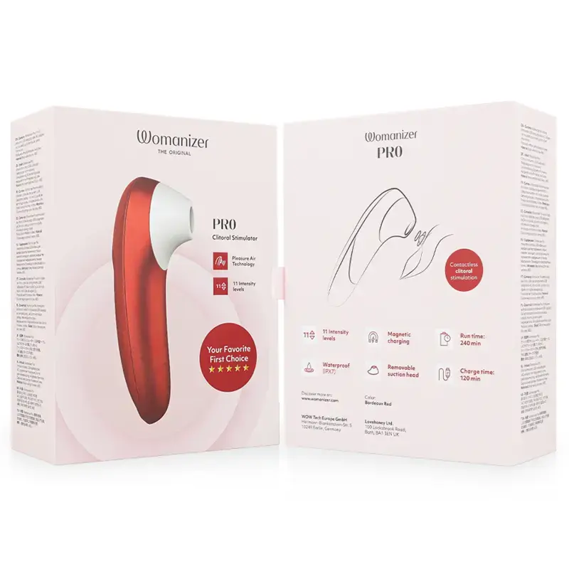 WOMANIZER Pro Vibrant klitora gaisa stimulators Photo 7