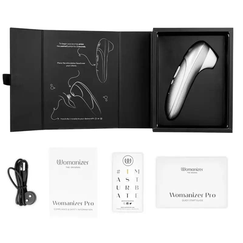 WOMANIZER Pro Vibrant klitora gaisa stimulators Photo 5