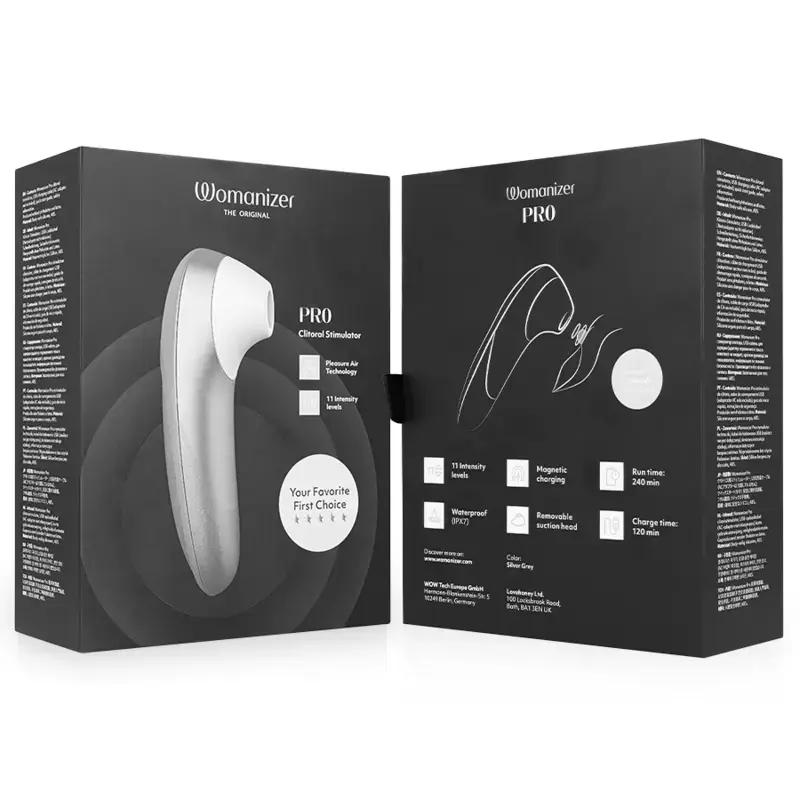 WOMANIZER Pro Vibrant klitora gaisa stimulators Photo 7