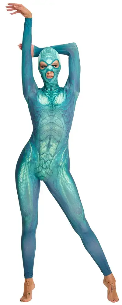 Beasty Cocks Jumpsuit green S/M кэтсьют Photo 3