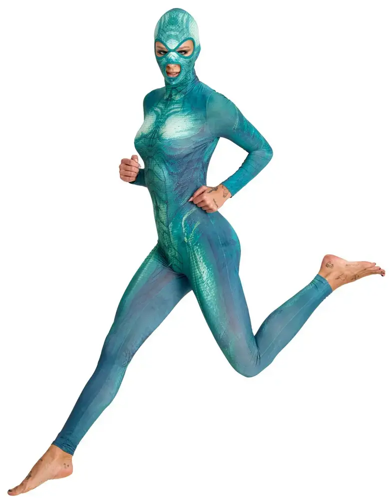 Beasty Cocks Jumpsuit green S/M кэтсьют Photo 6