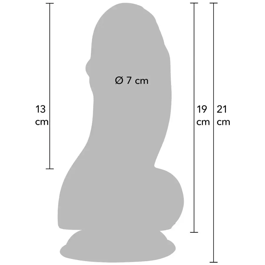 HIDDEN DESIRE INFERNO Fat Boys dildo 19 cm Photo 3