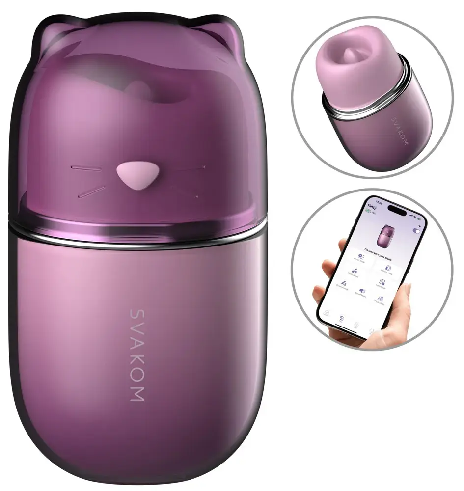 Svakom Klitty Dusty Lavender лежащий вибратор Photo 2