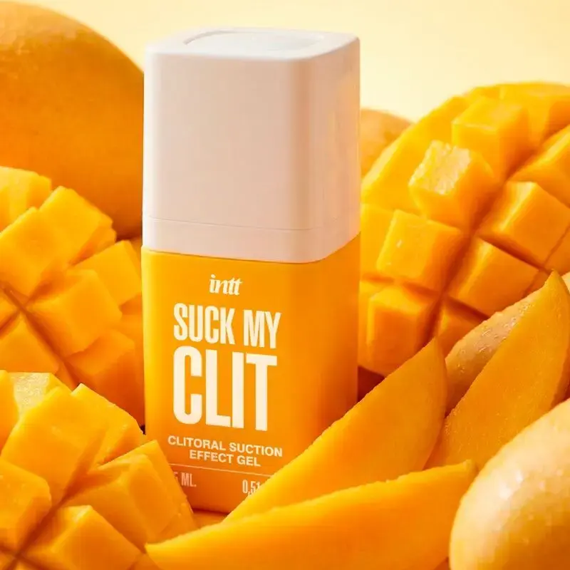 INTT Suck My Clit Suction Effect Gel Tropical Mango 15 ml Photo 5