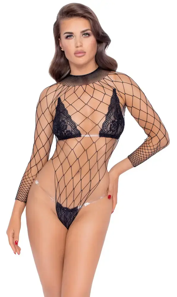 Fantasy by Cottelli Body Net Long-Sleeve S-L Photo 7