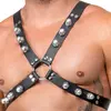 ZADO Leather Chest Harness - Adjustable X-Shape Accessory Photo 8