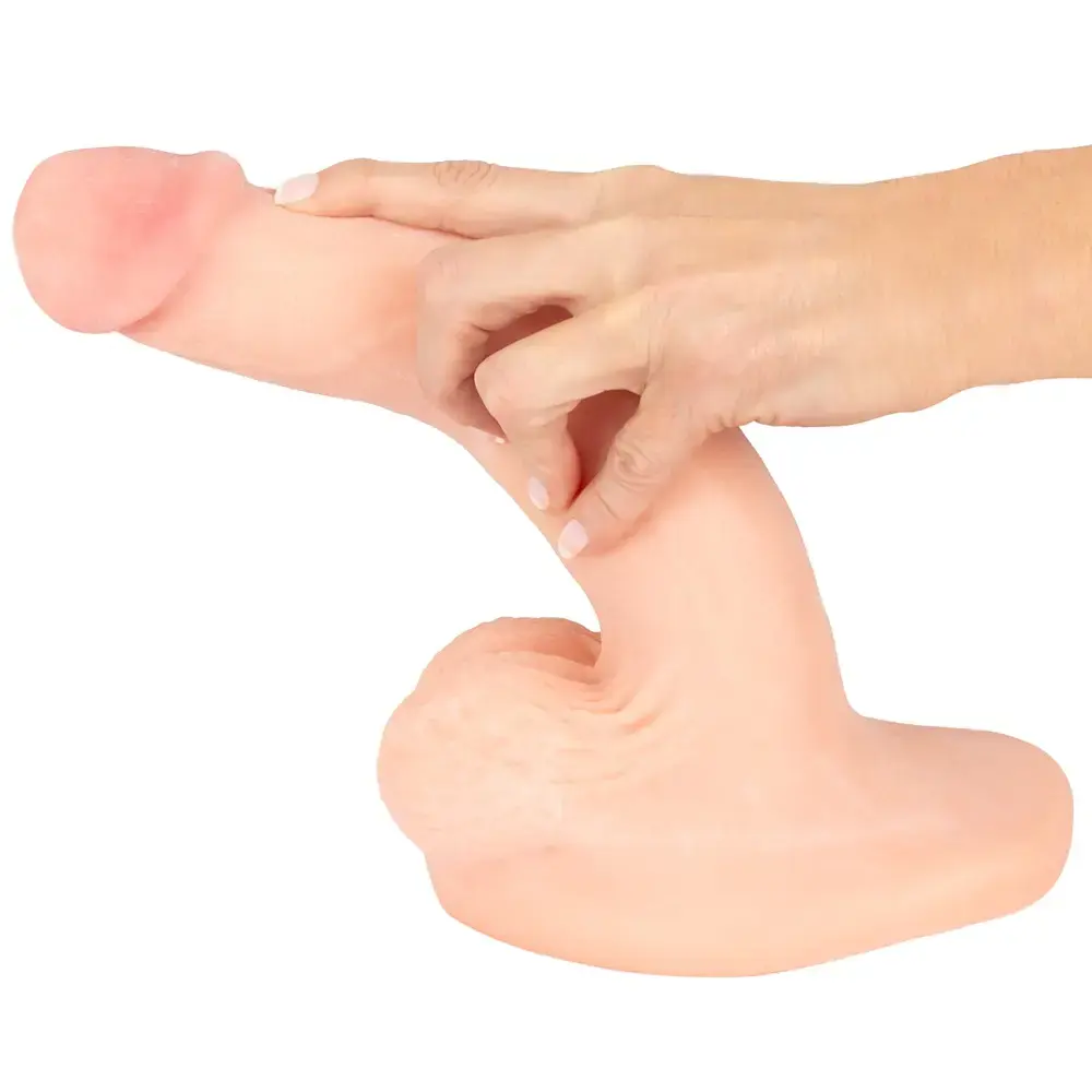 Nature Skin 3in1 pagarinātājs, dildo un masturbators Photo 8