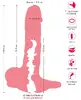 Nature Skin 3in1 pagarinātājs, dildo un masturbators Photo 12