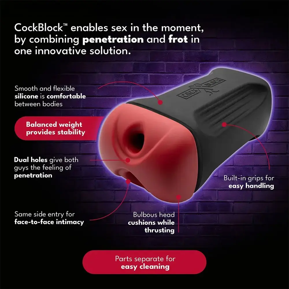 CockBlock FROT Dual Masturbator for Couples Photo 7
