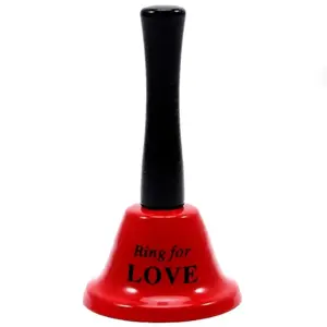 Diablo Picante Ring For Love Hand Bell, Red