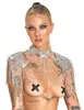 Нагрудное украшение Bad Kitty с шипами Photo 3