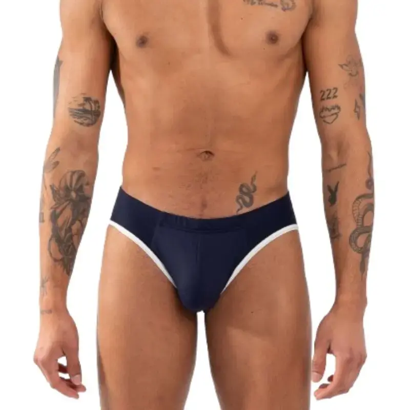 BURN 020 Slip Navy L Photo 2