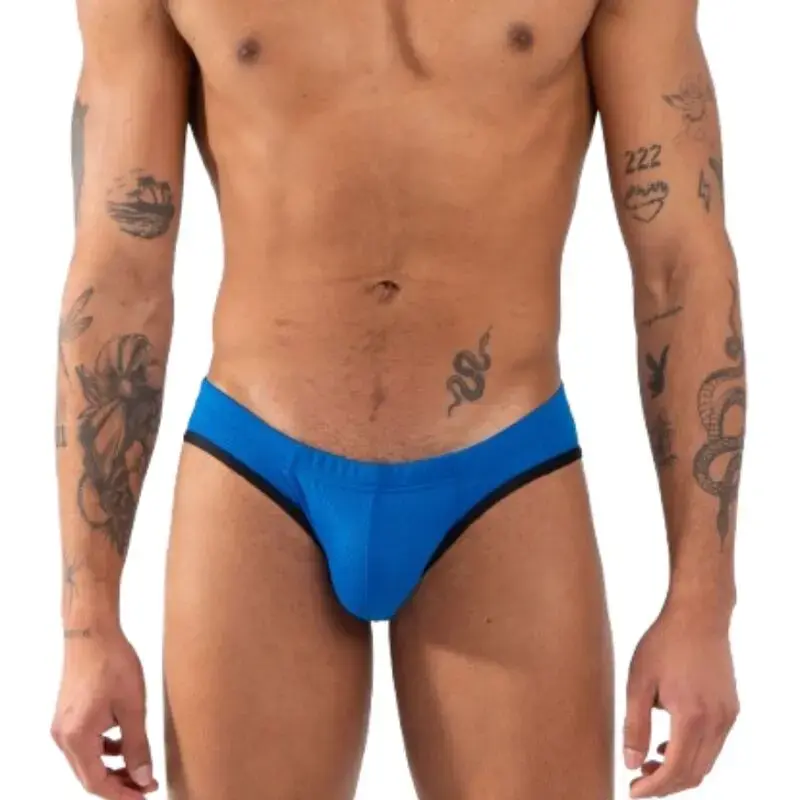 Мужские плавки BURN 018 Slip Blue XL Photo 2