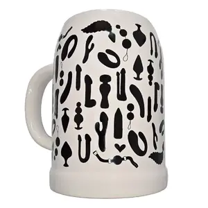 Diablopicante Diablo Picante 700ml Ceramic Beer Mug with Erotic Illustrations