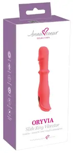 beau coeur Oryvia Slide Ring V vibrators ar rotējošu galviņu un 9 vibrācijas režīmiem