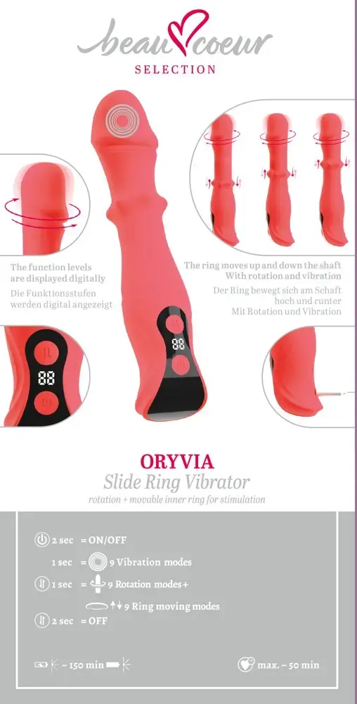 beau coeur Oryvia Slide Ring V vibrators Photo 13