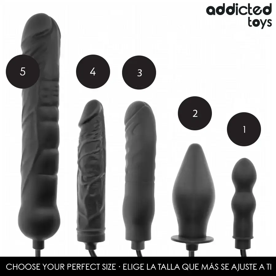 Addicted Toys Model 2 Inflatable Anal Plug Photo 3