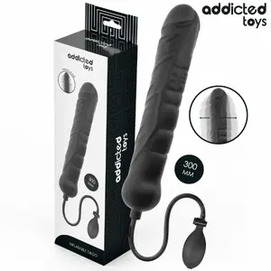 Addicted Toys Inflatable Dildo XL Model 5, Adjustable Silicone Intimate Toy