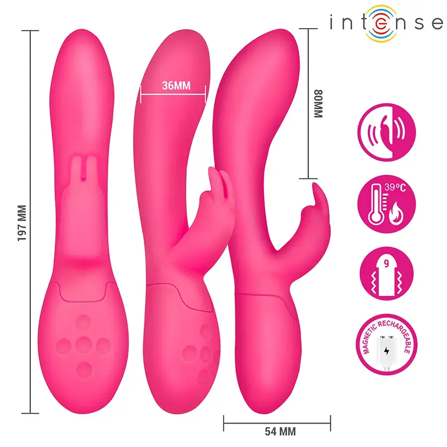 INTENSE Tammy Rabbit Stimulator with Heat | Rechargeable Photo 2