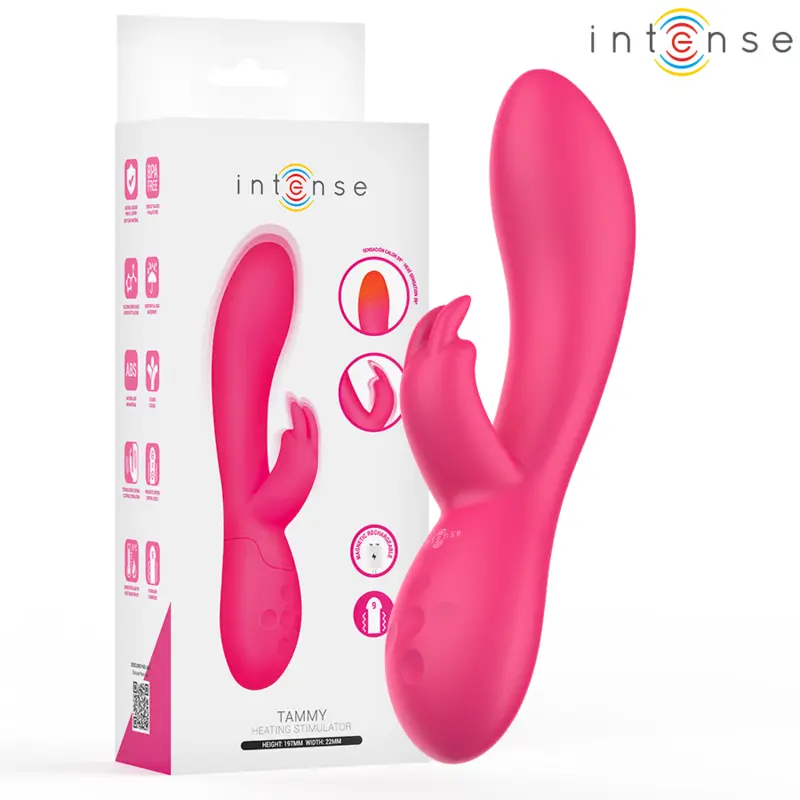 INTENSE Tammy trušveida vibrators ar sildīšanu Photo 8
