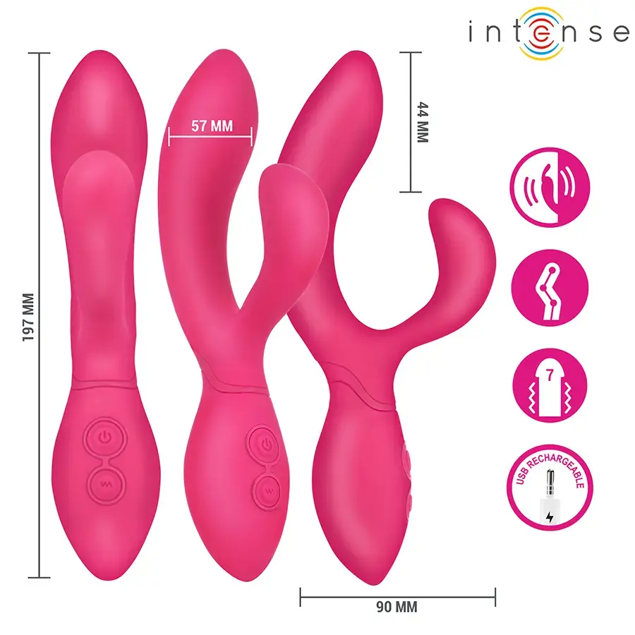INTENSE HIGH TECH Charly Articulated Vibrating Stimulator Photo 2