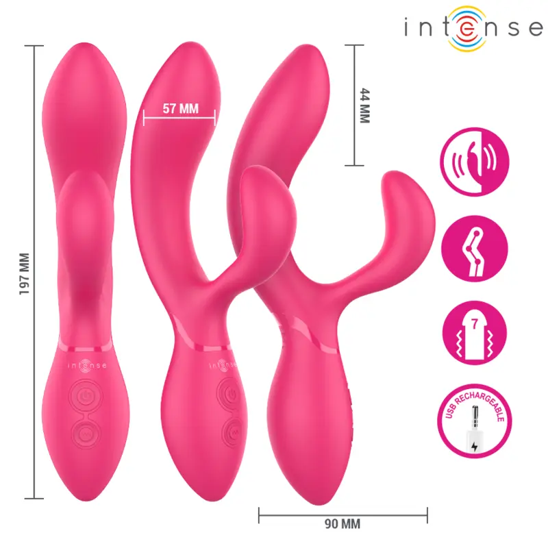 INTENSE HIGH TECH Charly Articulated Vibrating Stimulator Photo 9