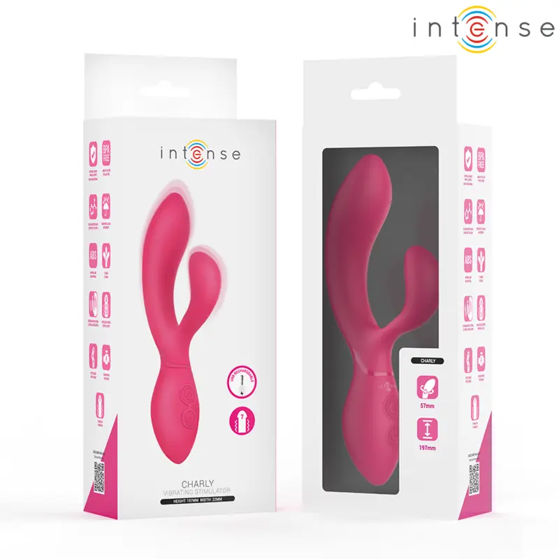 INTENSE HIGH TECH Charly Articulated Vibrating Stimulator Photo 14