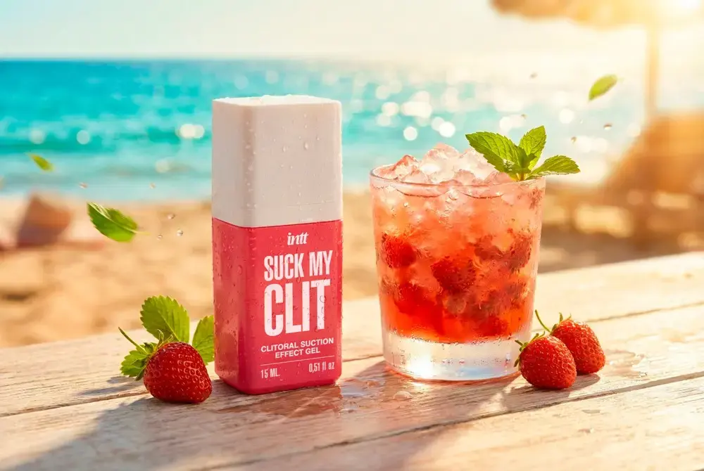Гель для стимуляции intt Suck My Clit Wild Strawberry 15 мл Photo 5