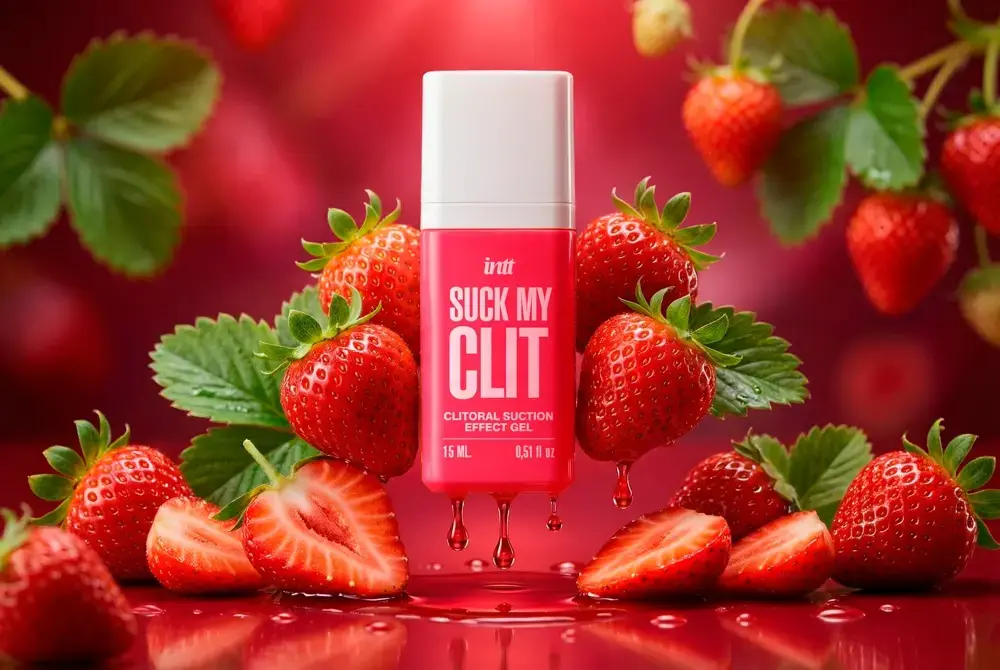 Гель для стимуляции intt Suck My Clit Wild Strawberry 15 мл Photo 7