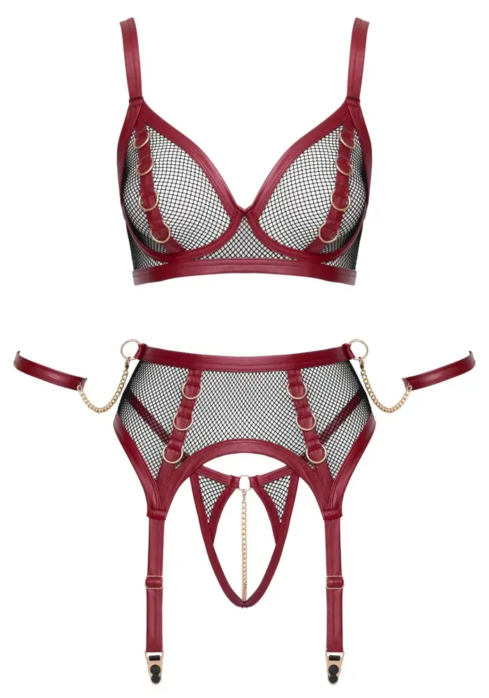 Cottelli Collection Bondage veļas komplekts - S izmērs Photo 8