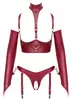 Cottelli Collection Shelf Bra Bondage Set S veļas komplekts Photo 10