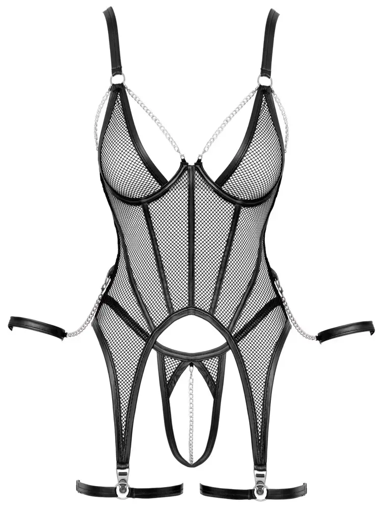 Cottelli Collection Basque Bondage XL veļas komplekts Photo 7