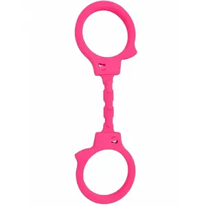 Diablopicante Diablo Picante Silicone Handcuffs Pink