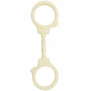 Diablopicante Diablo Picante Silicone Handcuffs, Fluorescent Glow-in-the-Dark