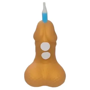 Diablo Picante dzimšanas dienas svece Penis Golden Photo 1