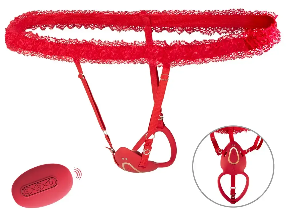You2Toys Strap-On Lay-On Vibe Hands-Free Stimulator Photo 2