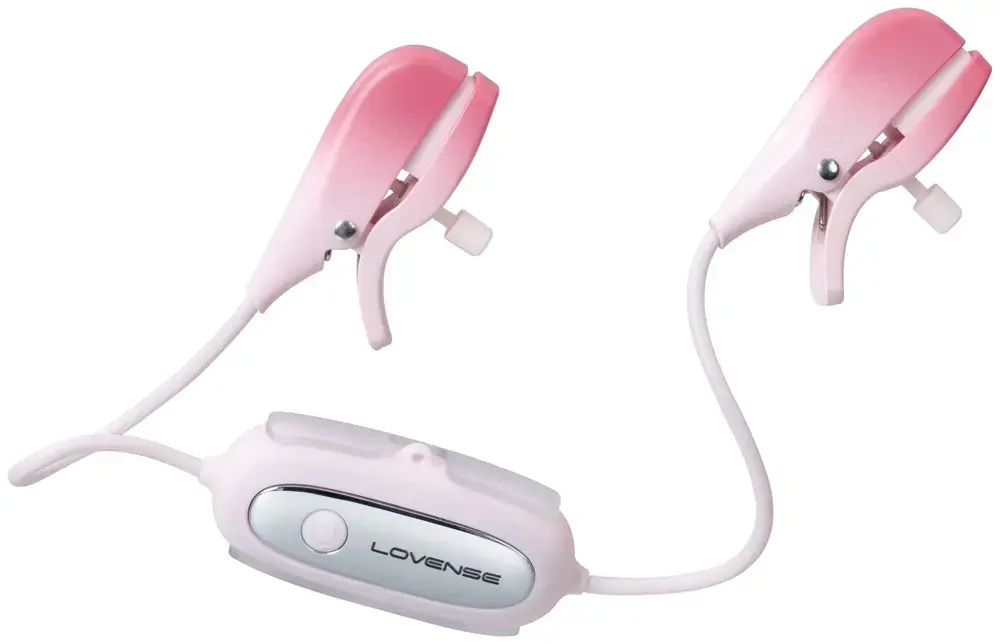 Lovense Gemini Bluetooth Vibrating Nipple Clamps Photo 6