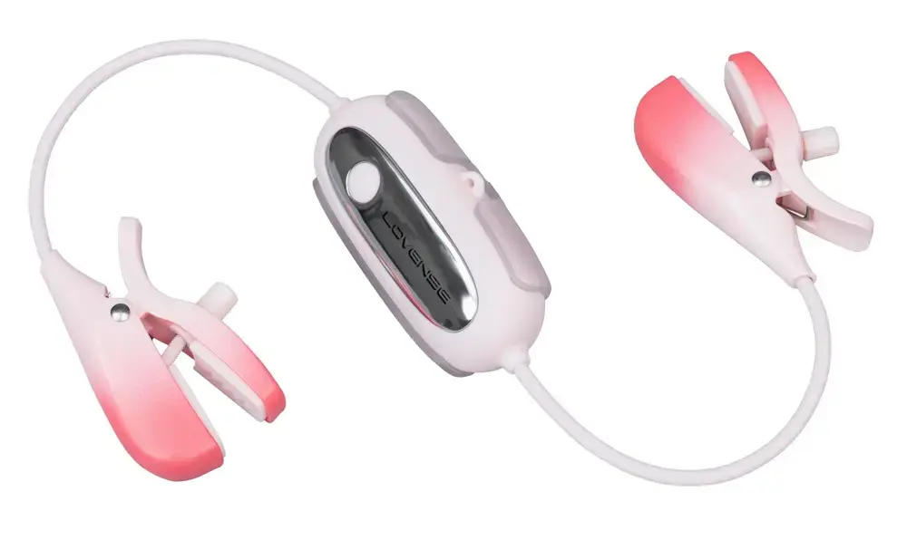 Lovense Gemini Bluetooth Vibrating Nipple Clamps Photo 7