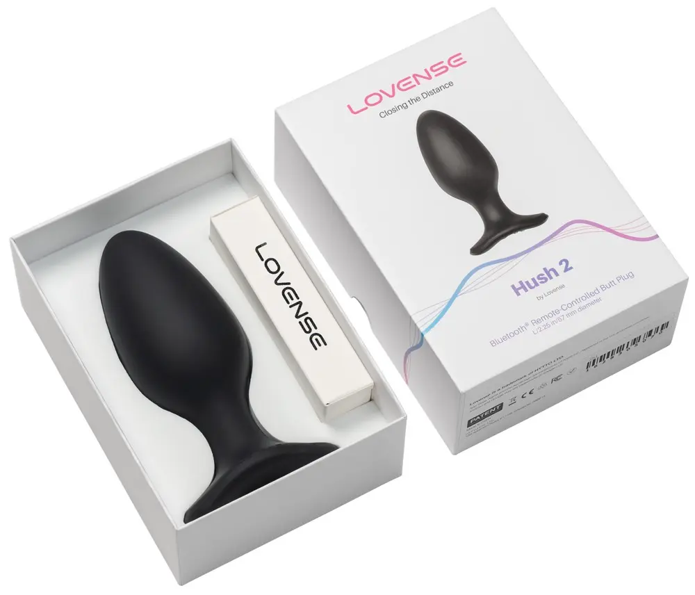 Lovense Hush 2 vibrējošs anālais korķis Photo 12