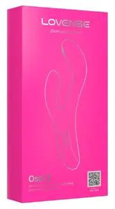 Lovense Osci 3 Rabbit Vibrator with App Control and Dual Motors