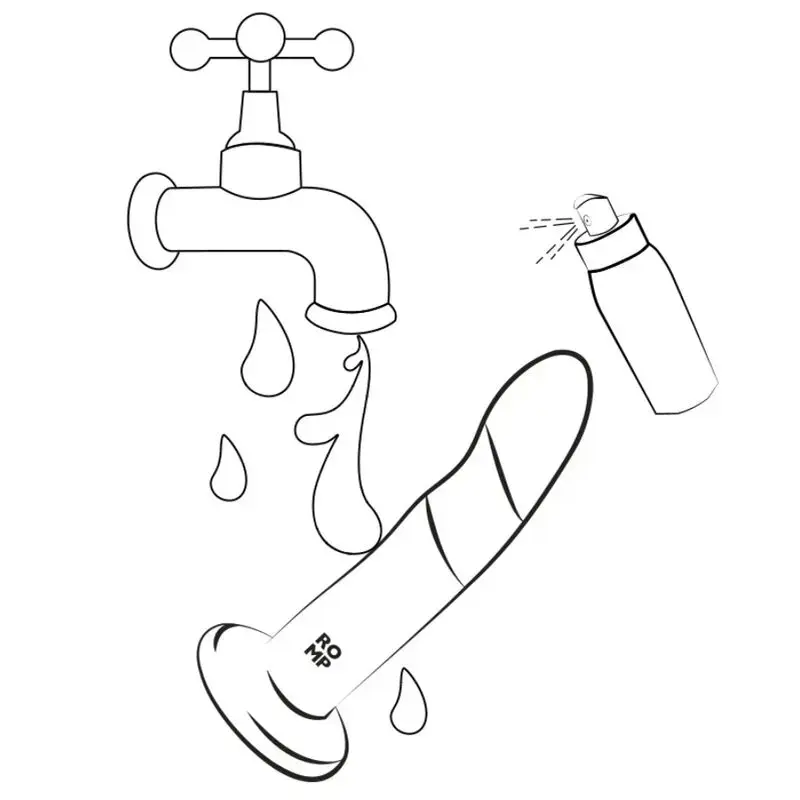 ROMP Dizi Silicone Dildo with Suction Cup - 18 cm Photo 6