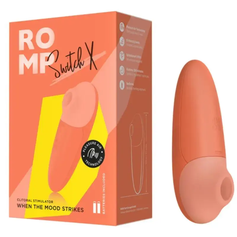 ROMP Switch X Clitoral Stimulator - Orange Photo 5
