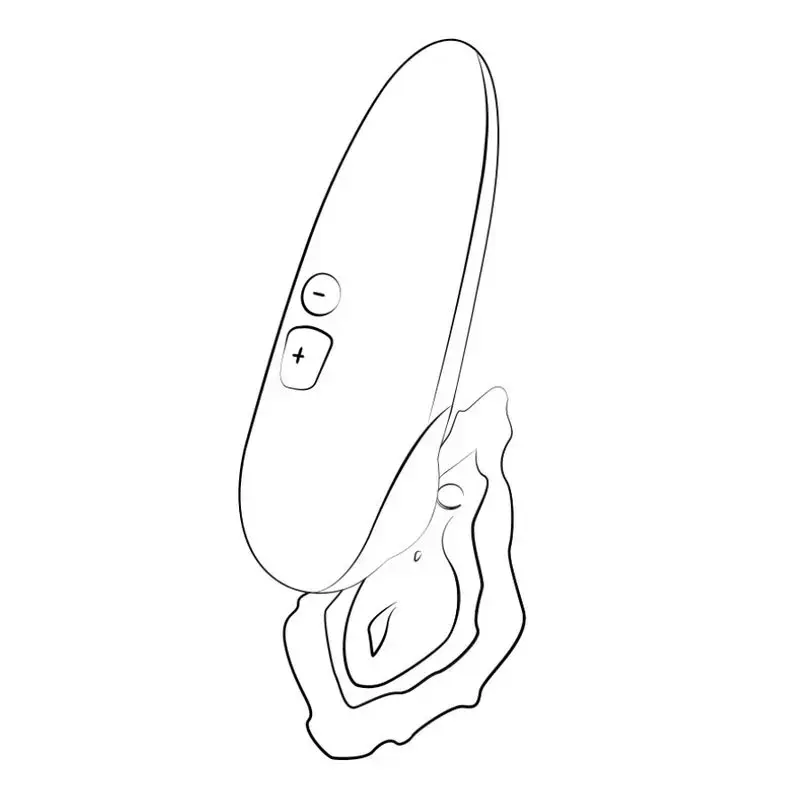 ROMP Switch X Clitoral Stimulator - Orange Photo 6