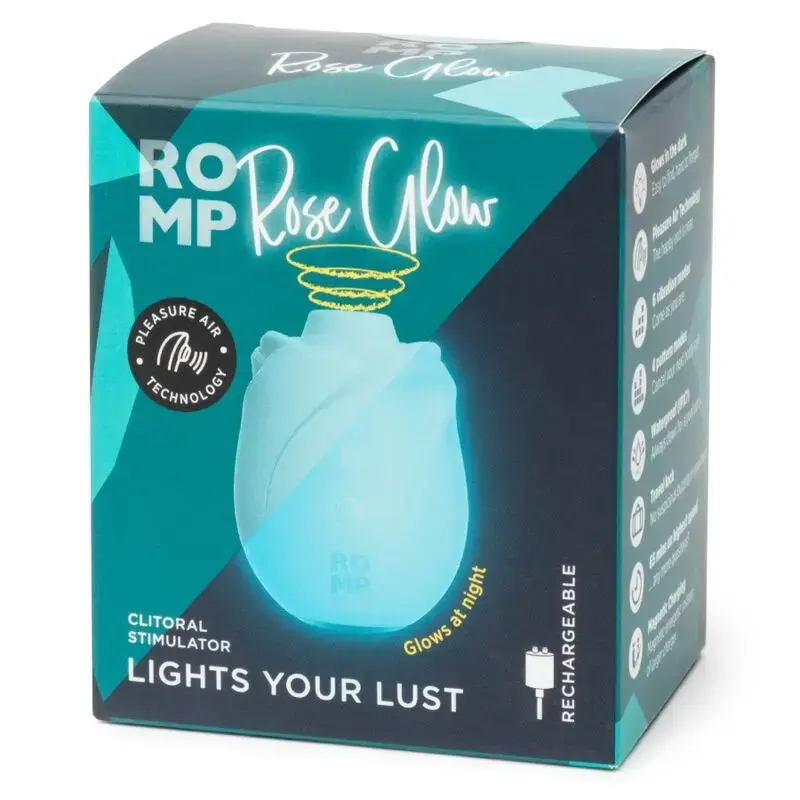 ROMP Rose Glow Clitoral Suction Vibrator Photo 9