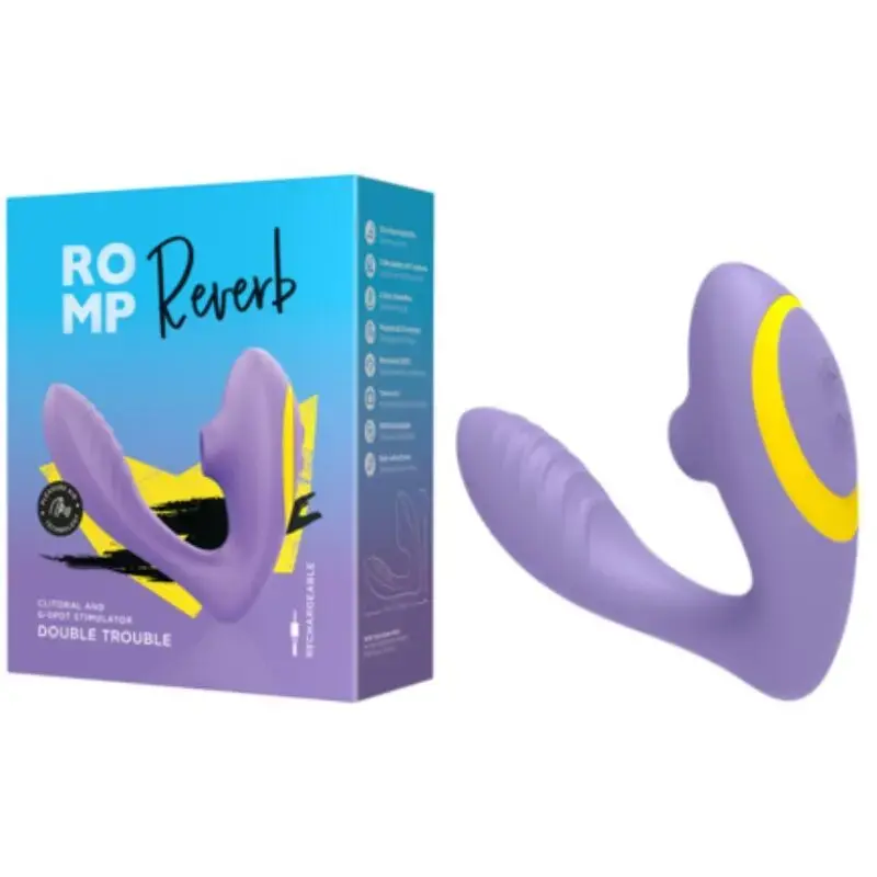 Вибратор для точки G и клитора ROMP Reverb Photo 8