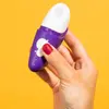ROMP Free Rechargeable Clitoral Stimulator - Purple Photo 12