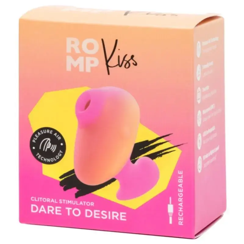 ROMP Kiss Clitoral Suction Vibrator | Rechargeable & Waterproof Photo 9